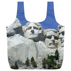 Mount Rushmore Monument Landmark Full Print Recycle Bags (l)  by Nexatart