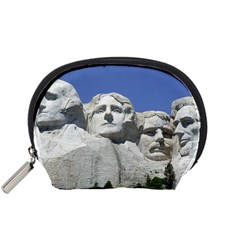 Mount Rushmore Monument Landmark Accessory Pouches (small)  by Nexatart