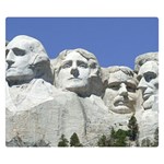 Mount Rushmore Monument Landmark Double Sided Flano Blanket (Small)  50 x40  Blanket Front