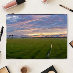 Landscape Sunset Sky Sun Alpha Cosmetic Bag (xl) by Nexatart