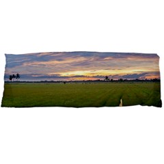 Landscape Sunset Sky Sun Alpha Body Pillow Case Dakimakura (two Sides) by Nexatart