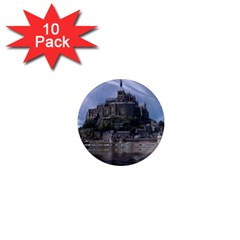 Mont Saint Michel France Normandy 1  Mini Magnet (10 Pack)  by Nexatart