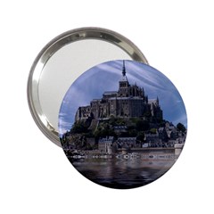 Mont Saint Michel France Normandy 2 25  Handbag Mirrors by Nexatart