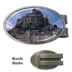 Mont Saint Michel France Normandy Money Clips (oval)  by Nexatart