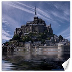 Mont Saint Michel France Normandy Canvas 16  X 16   by Nexatart