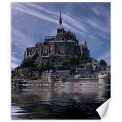 Mont Saint Michel France Normandy Canvas 20  X 24   by Nexatart