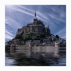 Mont Saint Michel France Normandy Medium Glasses Cloth by Nexatart