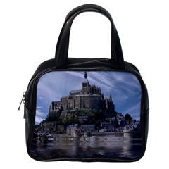 Mont Saint Michel France Normandy Classic Handbags (one Side) by Nexatart