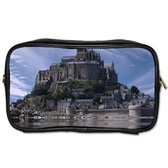 Mont Saint Michel France Normandy Toiletries Bags by Nexatart