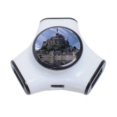 Mont Saint Michel France Normandy 3-port Usb Hub