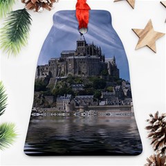 Mont Saint Michel France Normandy Ornament (bell) by Nexatart