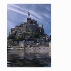 Mont Saint Michel France Normandy Small Garden Flag (two Sides) by Nexatart