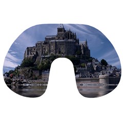 Mont Saint Michel France Normandy Travel Neck Pillows by Nexatart