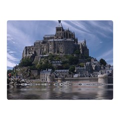 Mont Saint Michel France Normandy Double Sided Flano Blanket (mini)  by Nexatart