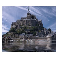 Mont Saint Michel France Normandy Double Sided Flano Blanket (small)  by Nexatart