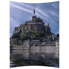 Mont Saint Michel France Normandy Back Support Cushion by Nexatart