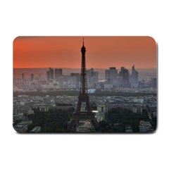 Paris France French Eiffel Tower Small Doormat  by Nexatart