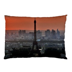 Paris France French Eiffel Tower Pillow Case by Nexatart