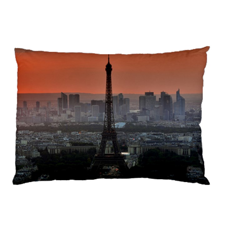 Paris France French Eiffel Tower Pillow Case