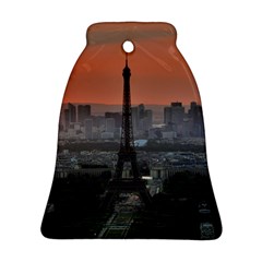 Paris France French Eiffel Tower Ornament (bell) by Nexatart