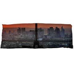 Paris France French Eiffel Tower Body Pillow Case Dakimakura (two Sides) by Nexatart