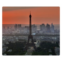 Paris France French Eiffel Tower Double Sided Flano Blanket (small)  by Nexatart