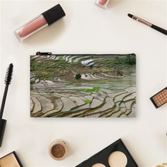 Rice Fields Terraced Terrace Cosmetic Bag (small)  by Nexatart