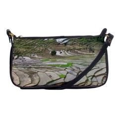 Rice Fields Terraced Terrace Shoulder Clutch Bags by Nexatart