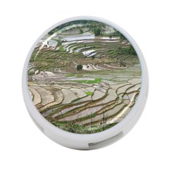 Rice Fields Terraced Terrace 4-port Usb Hub (one Side) by Nexatart