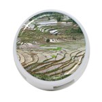 Rice Fields Terraced Terrace 4-Port USB Hub (One Side) Front