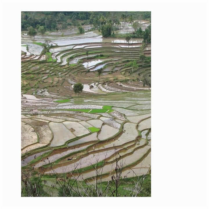 Rice Fields Terraced Terrace Large Garden Flag (Two Sides)