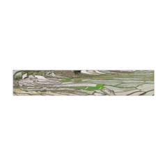 Rice Fields Terraced Terrace Flano Scarf (mini) by Nexatart