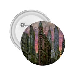 Flat Iron Building Toronto Ontario 2 25  Buttons by Nexatart