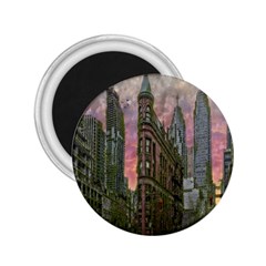 Flat Iron Building Toronto Ontario 2 25  Magnets by Nexatart