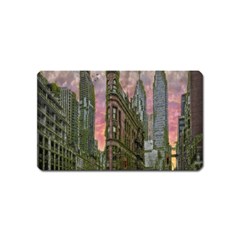 Flat Iron Building Toronto Ontario Magnet (name Card) by Nexatart