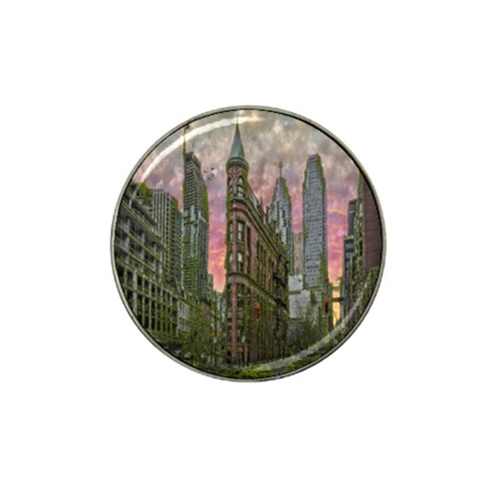 Flat Iron Building Toronto Ontario Hat Clip Ball Marker (10 pack)