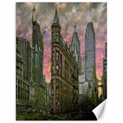 Flat Iron Building Toronto Ontario Canvas 12  X 16   by Nexatart