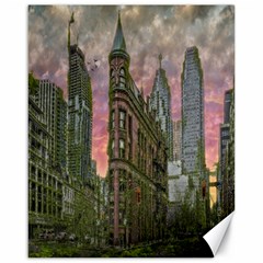 Flat Iron Building Toronto Ontario Canvas 16  X 20   by Nexatart