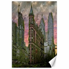 Flat Iron Building Toronto Ontario Canvas 20  X 30   by Nexatart