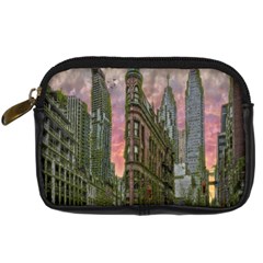 Flat Iron Building Toronto Ontario Digital Camera Cases by Nexatart