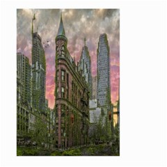 Flat Iron Building Toronto Ontario Large Garden Flag (two Sides) by Nexatart