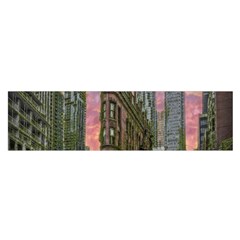 Flat Iron Building Toronto Ontario Satin Scarf (oblong) by Nexatart