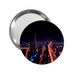 Dubai Cityscape Emirates Travel 2 25  Handbag Mirrors by Nexatart