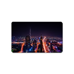 Dubai Cityscape Emirates Travel Magnet (name Card) by Nexatart