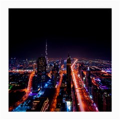 Dubai Cityscape Emirates Travel Medium Glasses Cloth by Nexatart