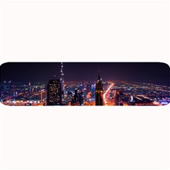 Dubai Cityscape Emirates Travel Large Bar Mats by Nexatart