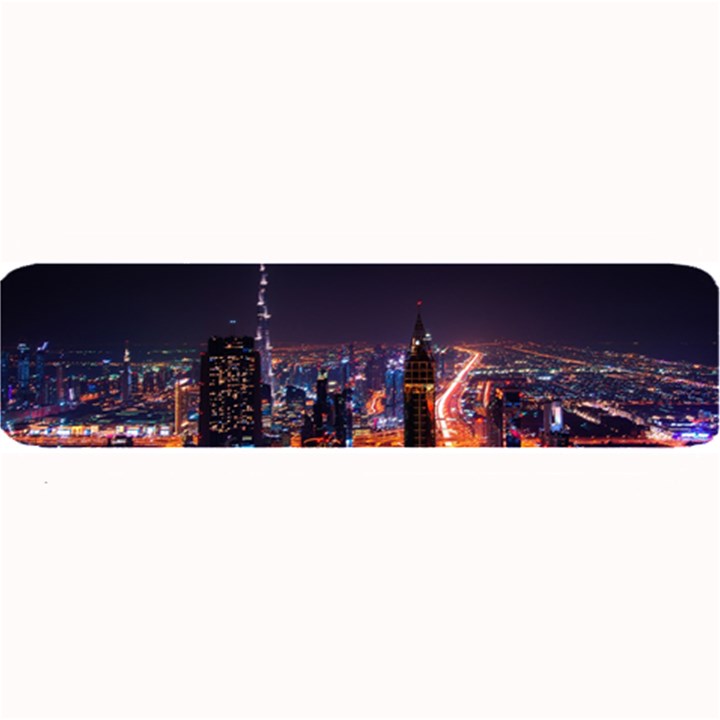 Dubai Cityscape Emirates Travel Large Bar Mats