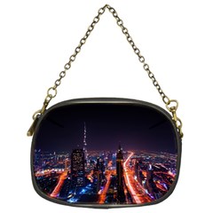 Dubai Cityscape Emirates Travel Chain Purses (one Side)  by Nexatart