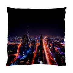 Dubai Cityscape Emirates Travel Standard Cushion Case (two Sides) by Nexatart