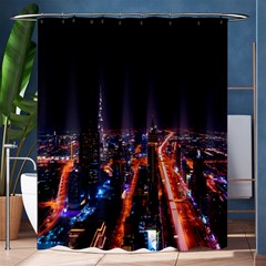 Dubai Cityscape Emirates Travel Shower Curtain 60  X 72  (medium)  by Nexatart